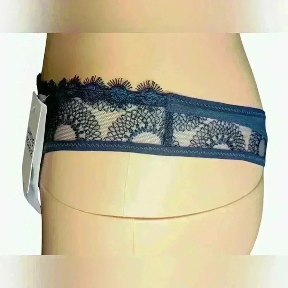 Simone Perele Utopia Triangle Pushup Bra and Panty Green Set 34B/1 - Picture 4 of 9